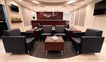 1000 - Lobby furnished by Indoff - Gill Aviation - Spring Texas